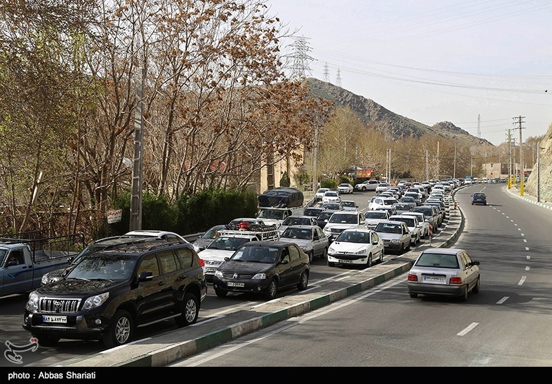 بارش باران و برف در جاده‌های 27 استان/ترافیک سنگین در آزادراه تهران-کرج-قزوین