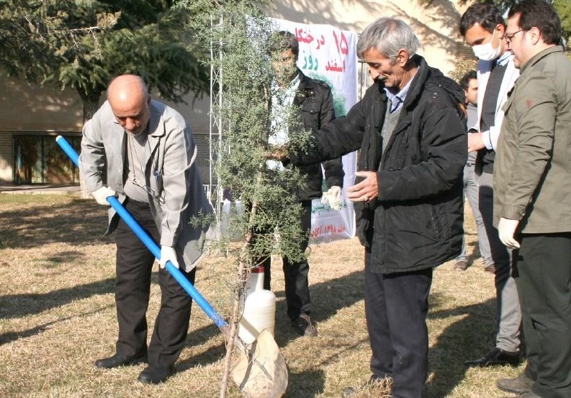 مراسم روز درختکاری در آکادمی ملی المپیک برگزار شد