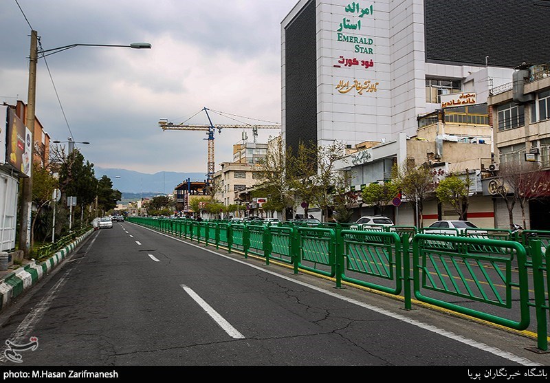 سکوت حاکم بر شهر تهران در دوازدهمین روز از سال 99 + فیلم