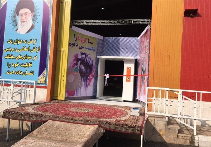 نقاهتگاه 2000تختخوابی ارتش در نمایشگاه بین‌المللی تهران افتتاح شد