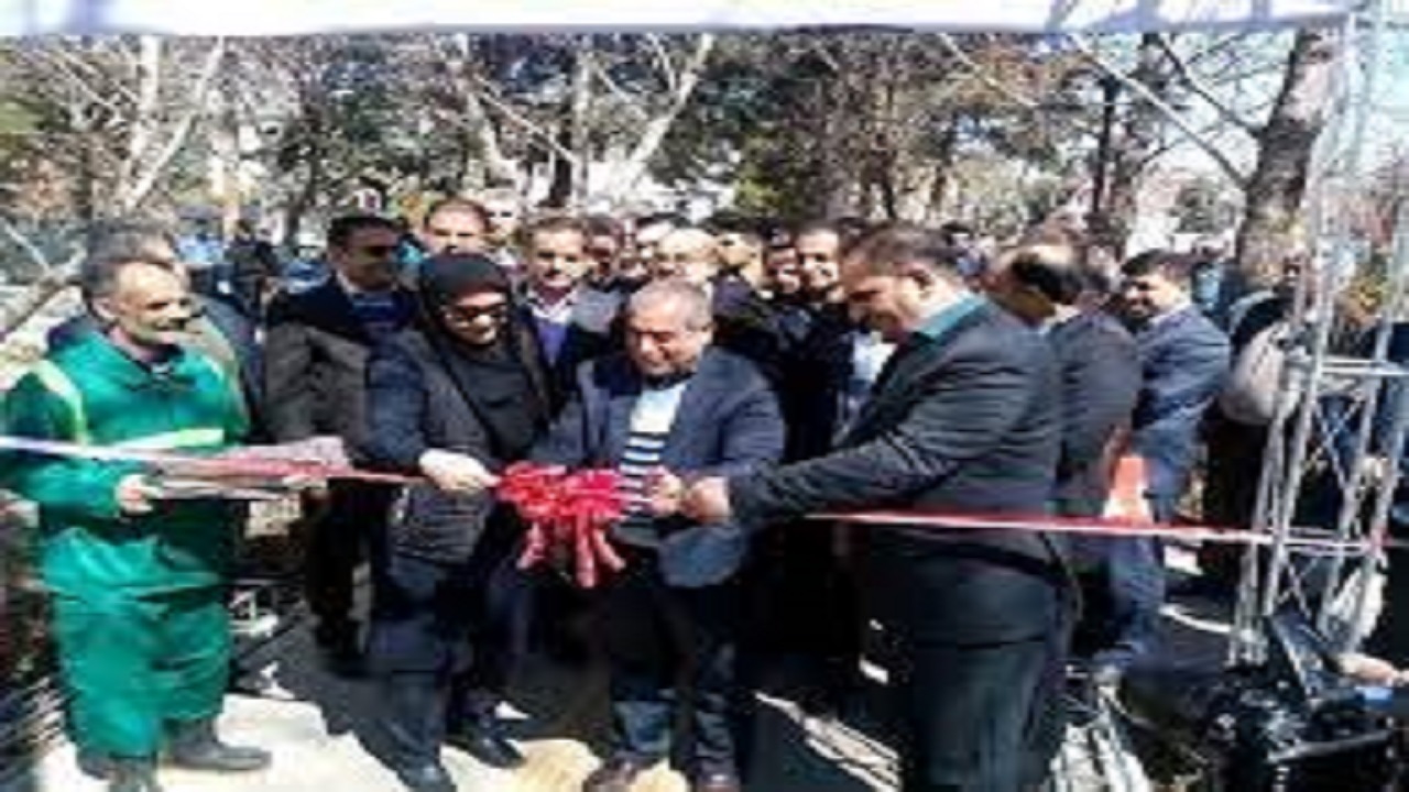 افتتاح چهارمین بوستان در مهرشهر