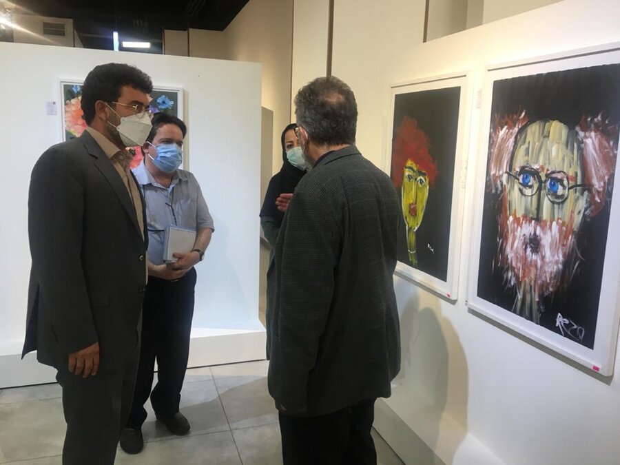 برگزاری نخستین نمایشگاه نقاشی ” انجمن هنرهای تجسمی معلولان ایران” 