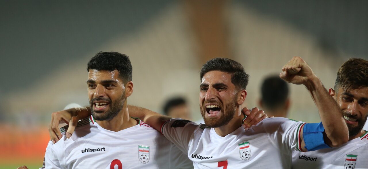 صعود تیم ملی فوتبال ایران به جام جهانی۲۰۲۲/تیم ملی فوتبال ایران با گل «مهدی طارمی» برابر عراق به برتری یک بر صفر دست یافت صعود تیم ملی فوتبال ایران به جام جهانی۲۰۲۲/تیم ملی فوتبال ایران با گل «مهدی طارمی» برابر عراق به برتری یک بر صفر دست یافت