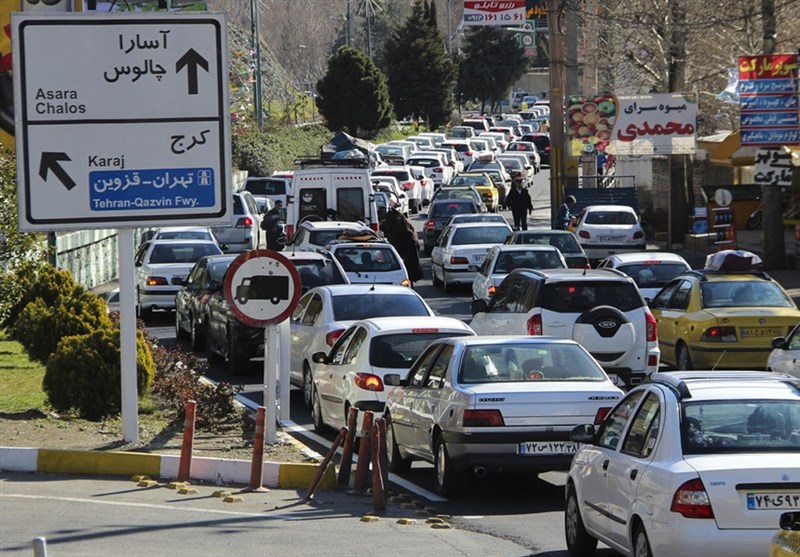 سفرهای جاده‌ای در استان البرز افزایش می‌یابد