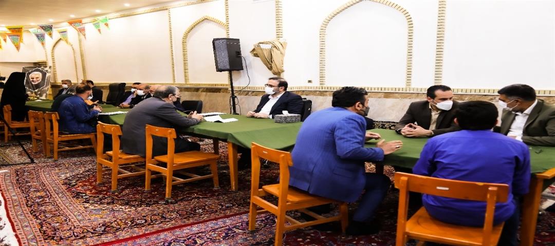 حضور رئیس کل دادگستری البرز در «مسجد جامع مهر شهر» /جزئیات