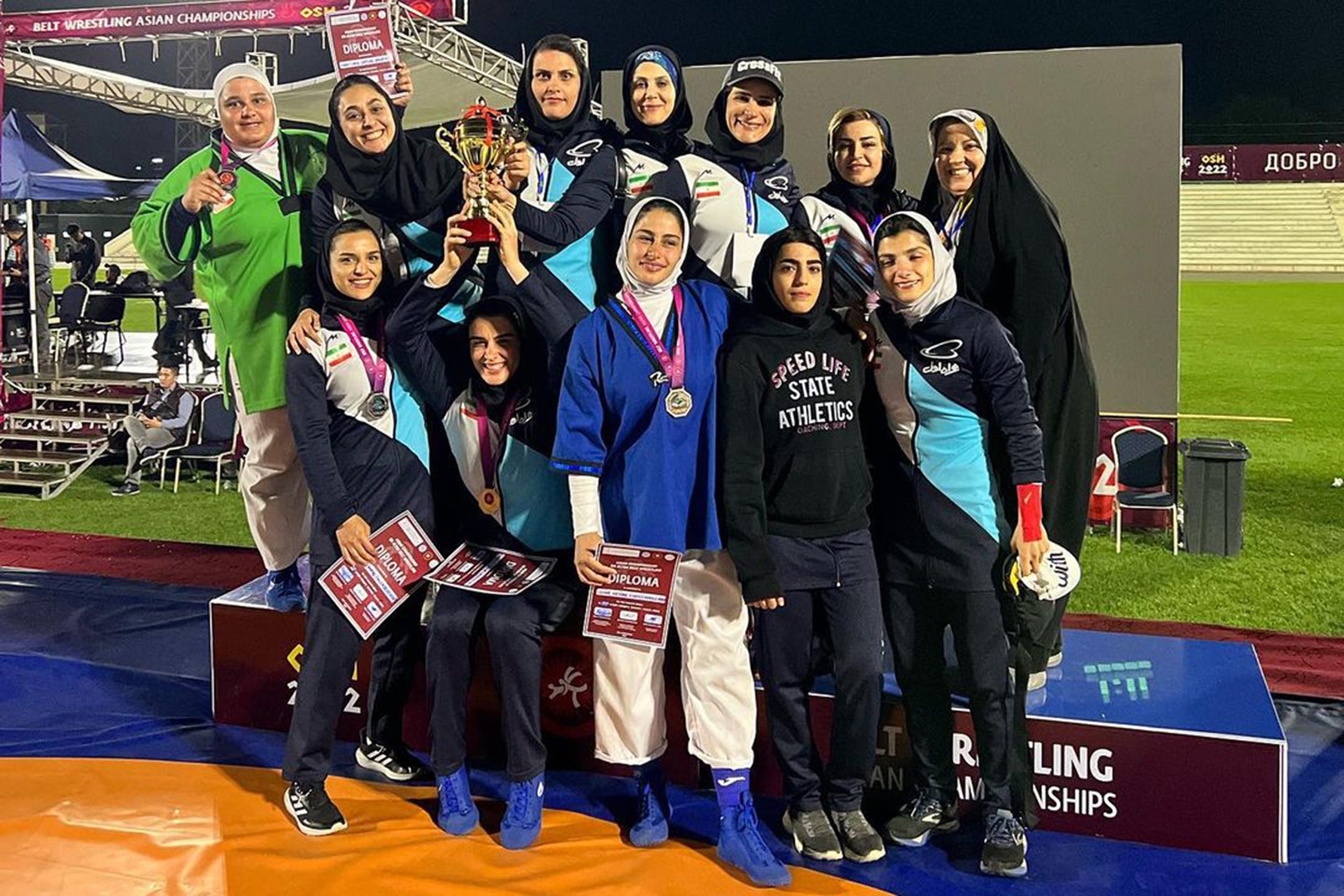 سرپرست تیم آلیش زنان ایران: با وجود ناداوری‌ها قهرمان آسیا شدیم