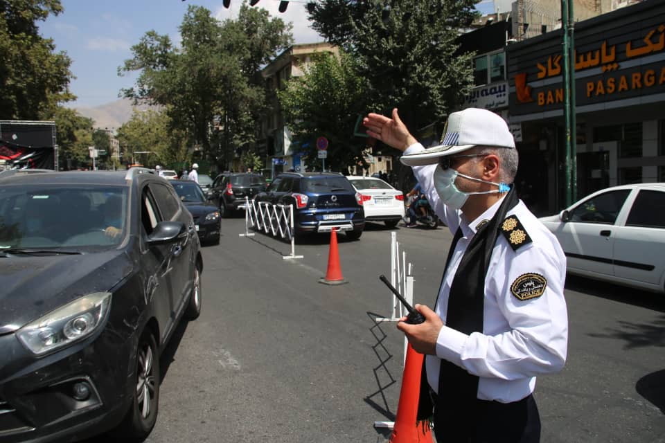 تمهیدات ترافیکی پلیس راهور البرز در دهه اول محرم