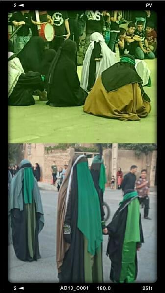 اجرای مراسم تعزیه خوانی در شب تاسوعا و روز عاشورا در شهرستان فردیس