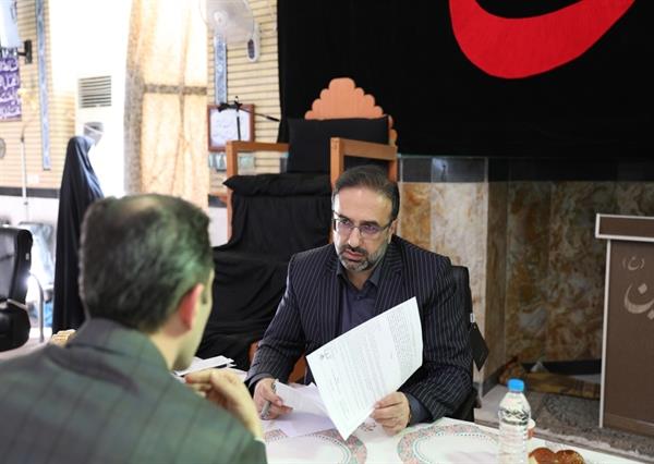 رسیدگی به 70 درخواست مردمی در دیدار مردمی رئیس کل دادگستری استان البرز در اشتهارد
