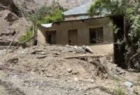 تخریب یک واحد روستایی در حادثه سیل جاده چالوس