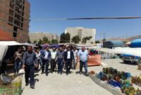 جمعه بازار باغستان غربی ساماندهی شد