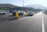پرترافیک ترین محدوده آزاد راه تهران – کرج تعریض شد