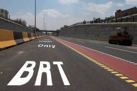 پروژه خط اتوبوس‌های BRT کرج عملیاتی می‌شود