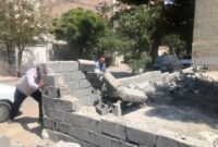 تخریب ۲ مورد ساخت و ساز غیرمجاز در منطقه ۵ کرج