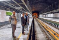 تحویل رام دوم قطار از شرکت واگن سازی تهران