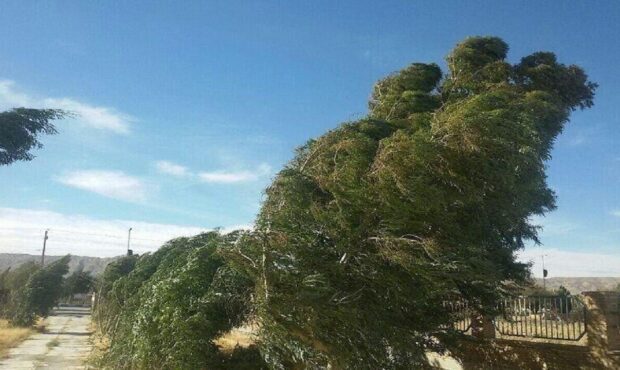 پیش‌بینی وزش باد و غبار محلی در البرز