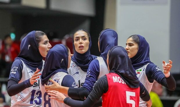 والیبال قهرمانی زنان آسیا/سومین برد متوالی تیم ملی زنان ایران