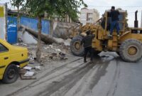 انجام عملیات روکش آسفالت مکانیزه در اراضی ساماندهی کیانمهر