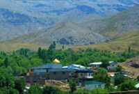 روستای تکیه ناوه، قابی از طراوات طبیعت
