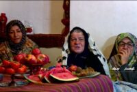 آداب و رسوم شب یلدا در روستای برغان شهر کوهسار