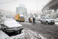 تداوم بارش برف و باران در برخی نقاط کشور