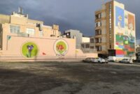 بیش از ۵۰۰۰ متر مربع نقاشی دیواری در کرج اجرا شد