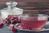 دمنوش گل محمدی نوشیدنی فصل بهار