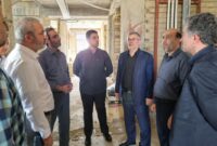 بازدید استاندار البرز از روند ساخت اردوگاه راهیان نور البرز در خرمشهر