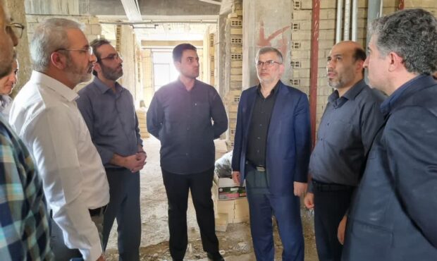 بازدید استاندار البرز از روند ساخت اردوگاه راهیان نور البرز در خرمشهر