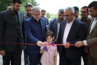 افتتاح و‌ کلنگ زنی ۵ طرح در ساوجبلاغ