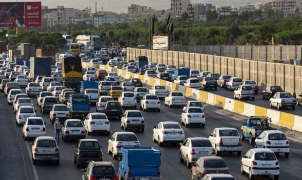 آخرین وضعیت ترافیکی در آزاد راه کرج – تهران یکم تیر