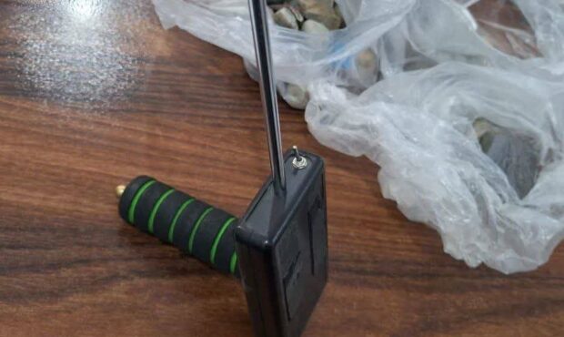 کشف یک دستگاه فلزیاب در فردیس کشف یک دستگاه فلزیاب در فردیس