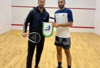 درخشش نماینده ایران در اسکواش قهرمانی غرب آسیا