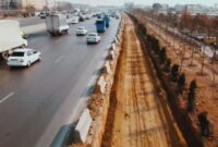 آغاز عملیات بهسازی و تعریض آزادراه کرج تهران