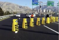انسداد آزادراه تهران شمال به دلیل انجام عملیات عمرانی