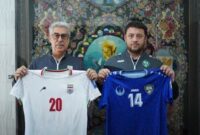 رنگ پیراهن تیم‌های ملی ایران و ازبکستان مشخص شد