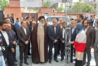 رئیس جمهور وارد البرز شد