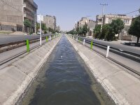 گلایه شهروندان از کانال روباز آب در خیابان خبرنگار هشتگرد