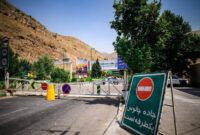 جاده چالوس از شمال به تهران یک‌طرفه می‌شود